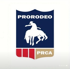 2 PACK Professional Rodeo Cowboy ProRodeo PRCA 5.5” Inch Vinyl Sticker Decal Set