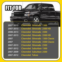 For 07-13 Chevrolet Silverado Tahoe Suburban Dash Board Cover Mat Pad Gray 1-5X