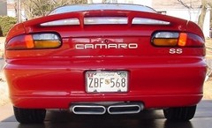 SS Badge Overlay Stickers – 93-02 Camaro SS set of 4