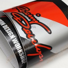 For 53″x 8.25 TRD Racing Front Window Windshield Carbon Fiber Vinyl Banner Decal
