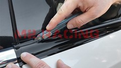 Avery Dennison Gloss / Matte / Satin Black Out Vinyl Wrap Chrome Delete Trim