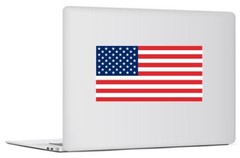 American Flag Vinyl Sticker 3M USA Sticker Multiple Sizes & BULK Quantities NEW