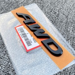 FOR Honda CR-V Rear Trunk Decklid AWD Letter Badge Emblem Nameplate Sport/Black