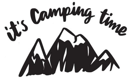 Camping Time Adventure Decal Truck Camper RV Tumbler Sticker camping campfire