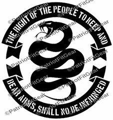 Shall Not Be Infringed,2nd Amendment,10.5″x11″,Gun Rights,Molon Labe,Vinyl Decal