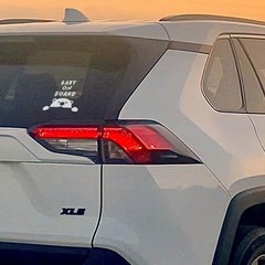 Handmade Baby on Board Bear Car Decal Sticker – Vinyl White Black Yellow