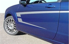 Custom Stripes Graphics Decals NEW!* 2011 (3M Vinyl) for Ford Focus