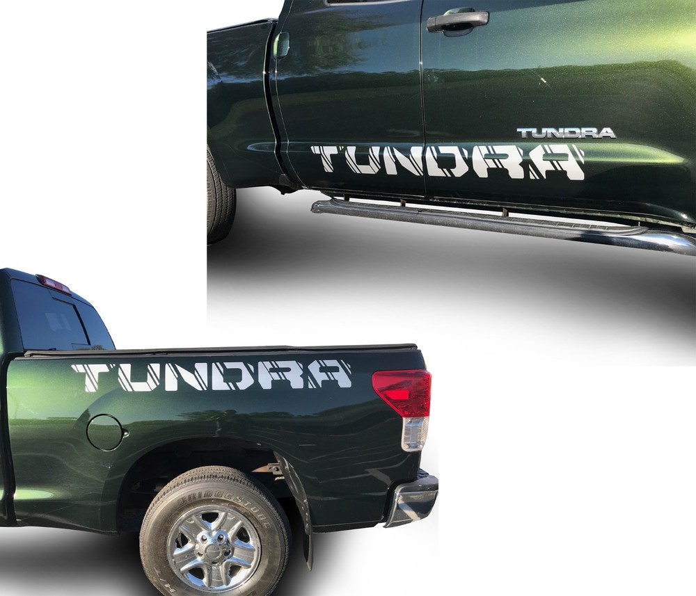 For Toyota Tundra Decals Slash Stripes Side Vinyl Graphics 3M Stickers 2007-2026