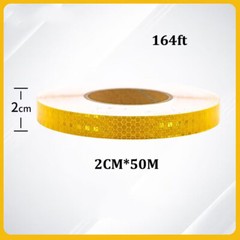 Reflective Safety Conspicuity Warning Tape DIY Sticker Decal 2cm Roll