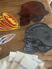 27 PCS FMF and METAL MULISHA MIXED LOT/stickers