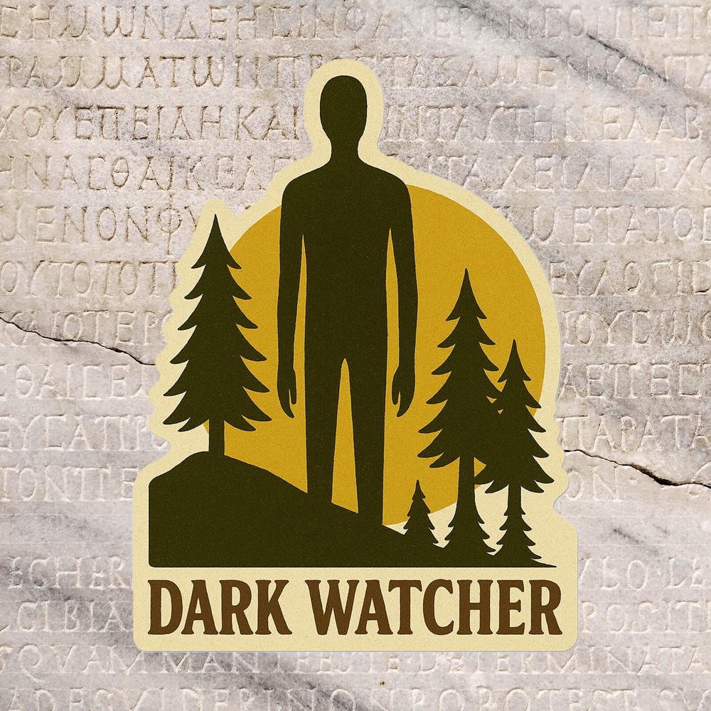 Dark Watcher Decal Sticker for Car Truck Window Bumper Graphics, DieCut Vinyl