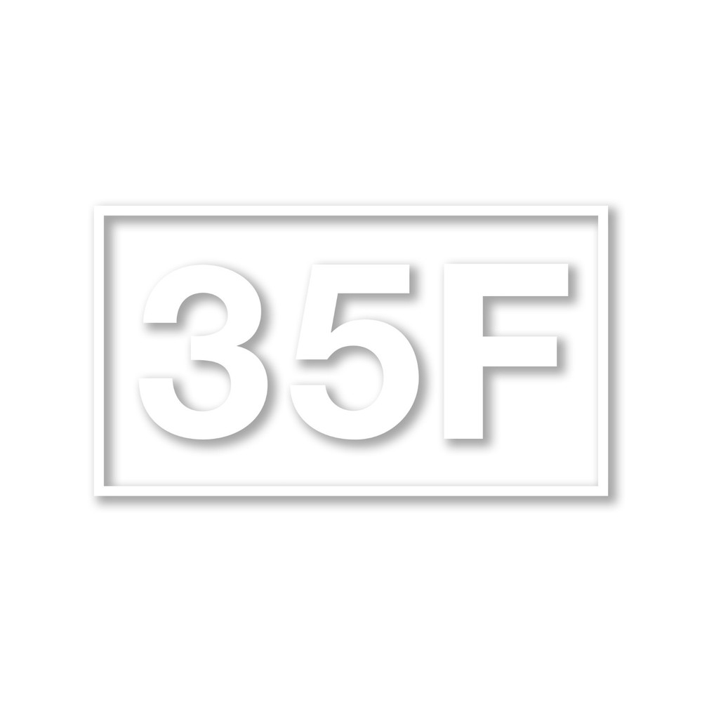 Army MOS 35F Intelligence Analyst LEO Military Decal 3″ x 5″