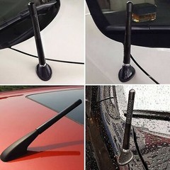 For FORD F-150 F150 2009-2021 NEW 4.7″ Short Black Antenna Mast Radio AM/FM