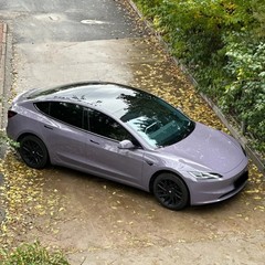 For Tesla Model 3 Highland 2024 Paint Protection Wrap Color Provence Purple 8Mil