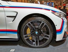 Graphic Car Sticker For BMW M4 M Performance Waist Line Stripe Side Door Decals