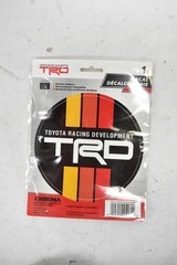 Chroma TRD Toyota Racing Dev Vinyl Decal Sticker Multicolor 25181 4 Pack