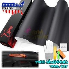 PET Ultra Matte Black Auto Car Vehicle Vinyl Wrap Sticker Decal Sheet Film