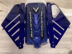 C8 Corvette HYSTERIA PURPLE STEERING WHEEL VINYL STRIPE (2 X 5 Inches)