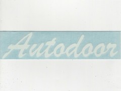 Autodoor – Automatic Sliding Door – Van Car Window Vinyl Decal Sticker 10616