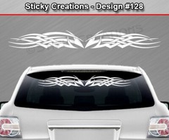 Design #128 TRIBAL CELTIC KNOT Windshield Decal Window Sticker Vinyl Banner Car