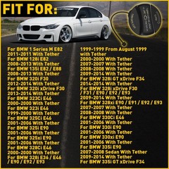 1/2Set Fuel Gas Tank Filler Cap Cover For BMW E92 E90 E60 E46 X1 X5 X6 Z4 & Mini
