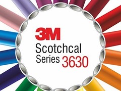 3M Graphic Film Vinyl 3630 Automotive Adhesive Wrap Sheet Roll Turquoise 236