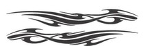 VINYL GRAPHIC #A749 SIDE DECAL AUTO SUV VEHICLE CROSS OVER SWOOSH TRUCK SUV