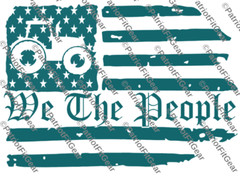 American Farmer,We The People,Flag,Farming,Agribusiness,Dairy Farm,Vinyl Decal
