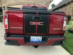 Sweet Custom Hood Decal Fits all GMC Canyon and Canyon Denali 2013 through 2023