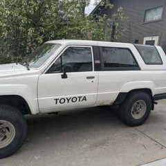 4 x 24″ SILVER TOYOTA Decal Vinyl Stickers truck bed TAILGATE