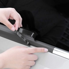 2″ x 30 Ft High Matte Vinyl Tape for Black Out Chrome Delete Window Trim