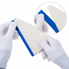 Auto Window Tint Tool (4PCS) Side Swiper Wiper Squeegee Rubber Edge Scraper Kit