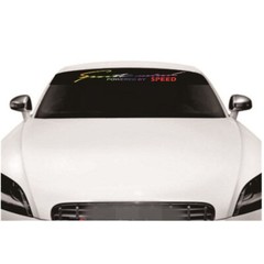 Front Windshield Sun Visor Decal Trim Racing Sport Car Sticker Banner Waterproof