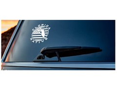 Florida Native Circular American Flag Decal Sticker Vinyl Graphics