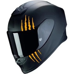 Reflective Monster Claw Motorcycle Helmet Sticker Waterproof Auto Vinyl Decal