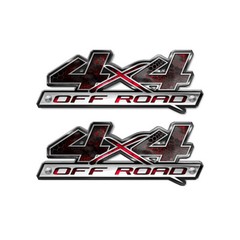 4×4 Off Road Decals Truck Vinyl Graphics Chameleon Camo Red 2 Pack A50BLO #2