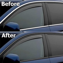 Durable 2 in x 25 FT Gloss Black Vinyl Wrap for Car Customization & Protection