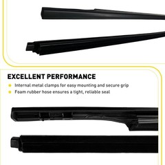 Door Window Belt Weatherstrip Kit For 12-22 Chevrolet Colorado Trailblazer 2-20X