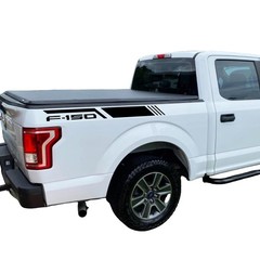 2PCS Vinyl Waterproof Decals for Ford F-150 F150 Pickup Rear Bed Side Stickers