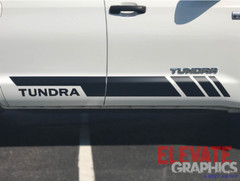 2007-2025 For Toyota Tundra Decals Side Rocker Lower Stripes Vinyl Graphics