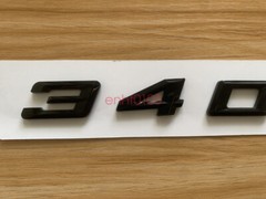 Gloss Black 3D ABS Letters Trunk 340i Emblem Rear Badge for BMW 2017-2022 340i