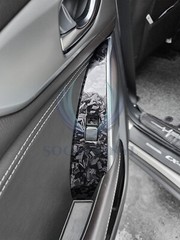 ESSMO PET Marble Forged Gloss Carbon Fiber Silver Car Vehicle Vinyl Wrap Decal