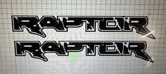 Bed side graphics Compatible with Ford Raptor truck all years . Bedstripes
