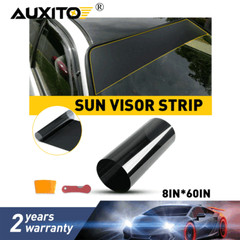 Car Window Sun Visor Strip Tint Film Front Windshield UV Shade DIY Decal Banner