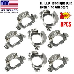 H7 LED Headlight Bulb Adapter Holders Socket Base Retainer Clip for Bens-C VW 8X