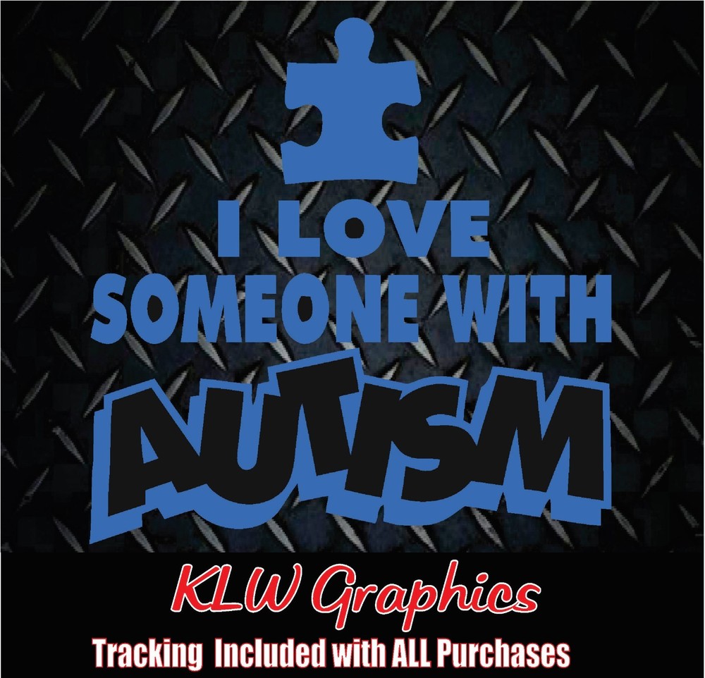 Autism vinyl decal sticker Car Truck Kids Child Brother Family Mom Dad Home