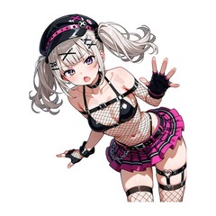 EARLFAMILY 5.1″ BDSM Anime Girl Creative Car Stickers Super Kawaii Car DIY Decal