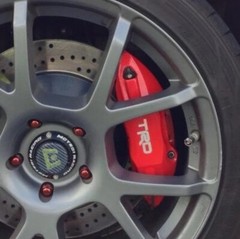 8 x Brake Caliper Decal set for TRD Toyota sticker -HighTemp-Color Options- FAST