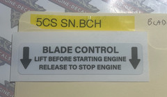 Snapper Steel Deck Mower Warning Decals Reproduction Engine Decals Multi Choice