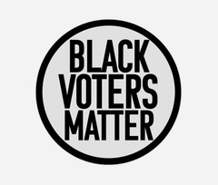 10-Pack BLACK VOTERS MATTER Stickers – 1.5″x1.5″ Bumper Decals – Water-Resistant